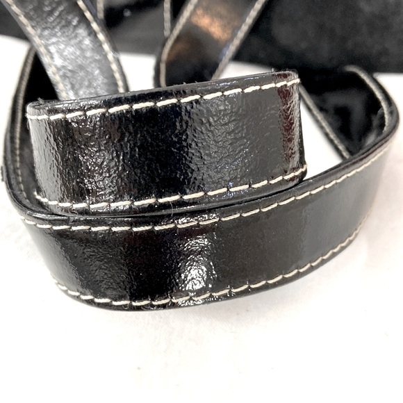 Helen Welsh Suede Patent Leather Flap - Picture 12 of 16